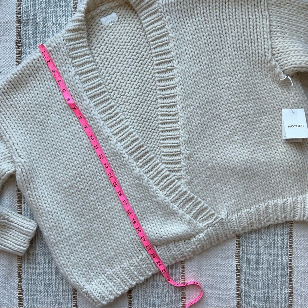 Mother Soul Serenade Criss Cross Chunky Knit Pullover Jumper Sweater Size Medium - Picture 8 of 12